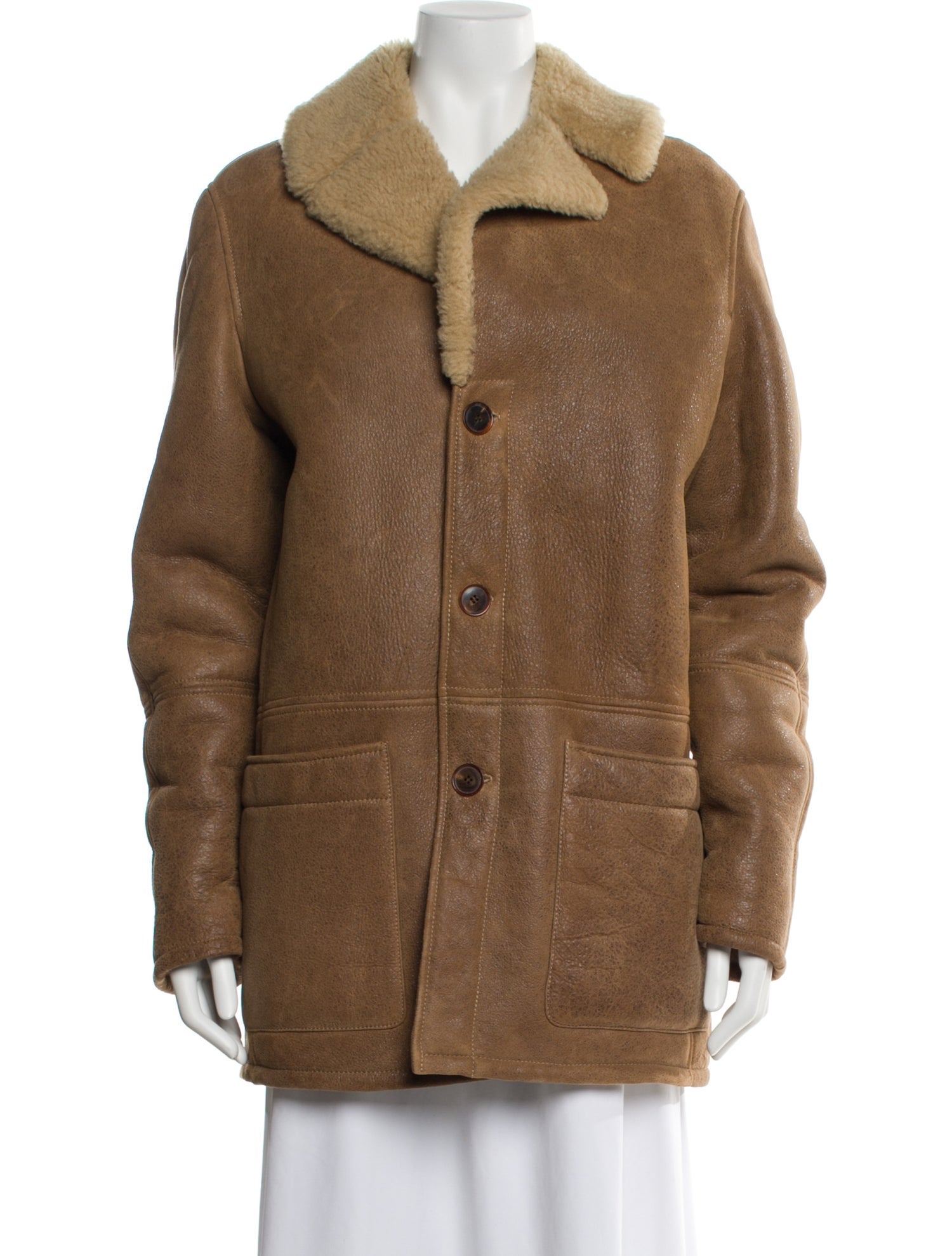 Levi's Made & Crafted Shearling Fur Coat