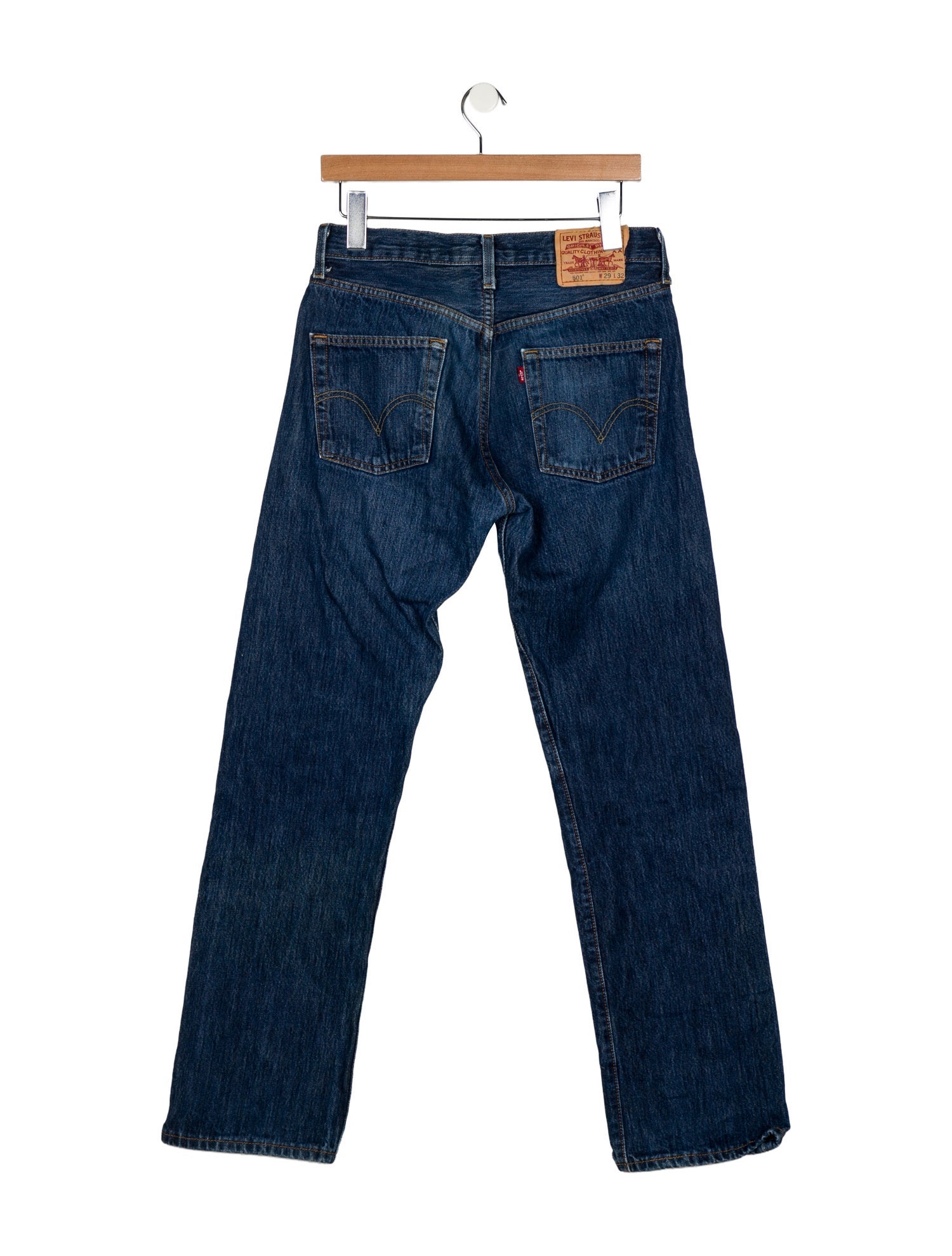 Levi's Made & Crafted Mid-Rise Straight Leg Jeans