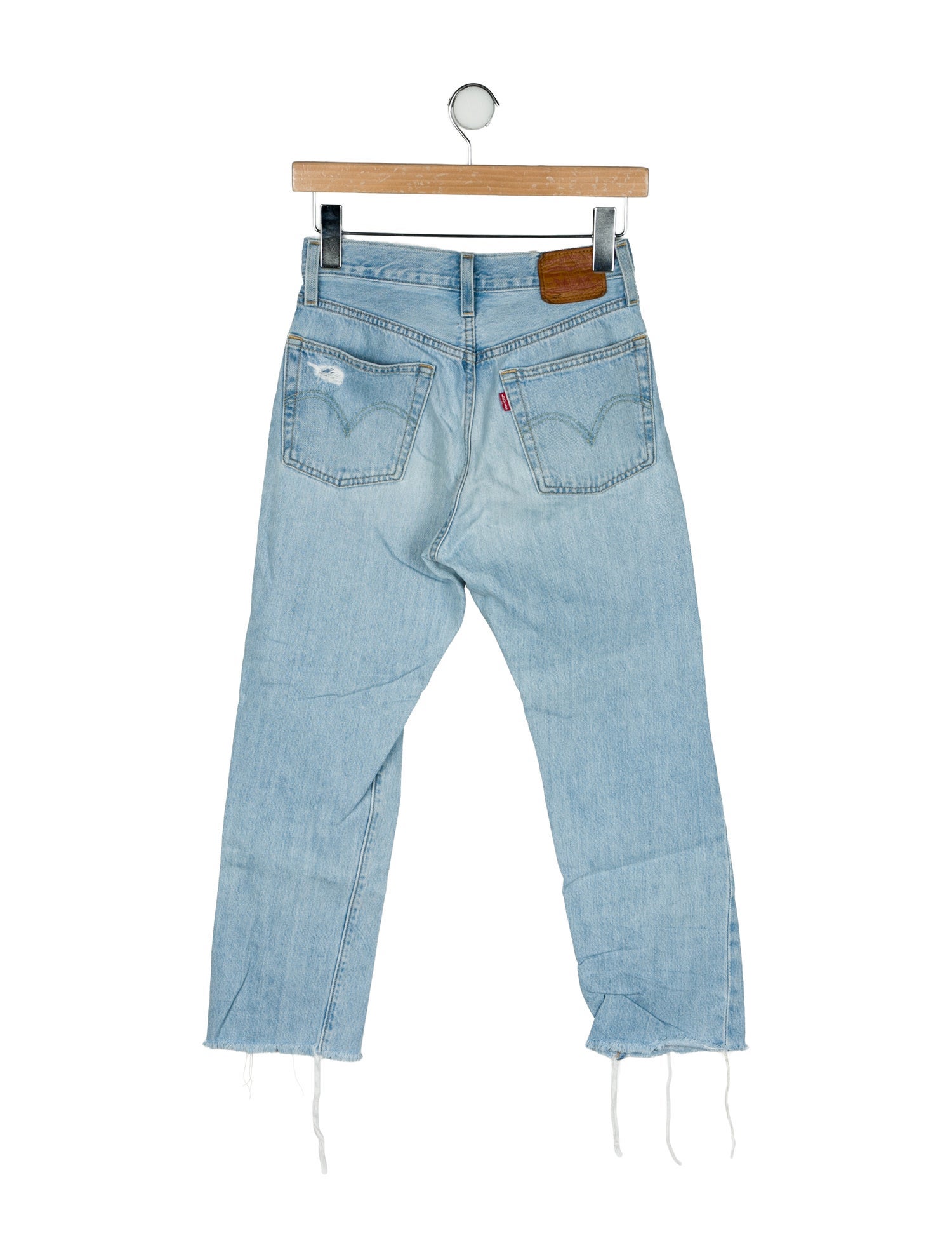 Levi's Made & Crafted Low-Rise Straight Leg Jeans