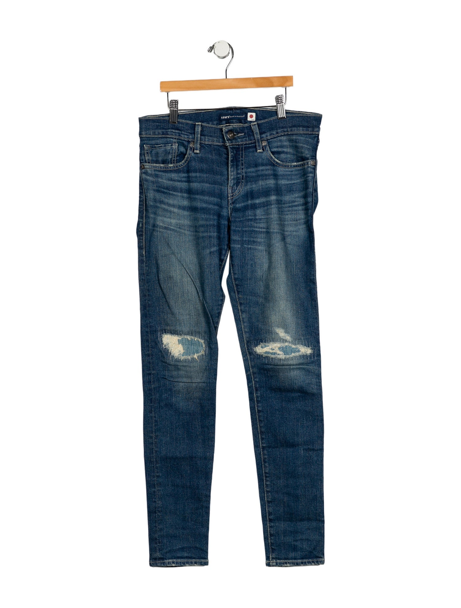 Levi's Made & Crafted Low-Rise Skinny Leg Jeans