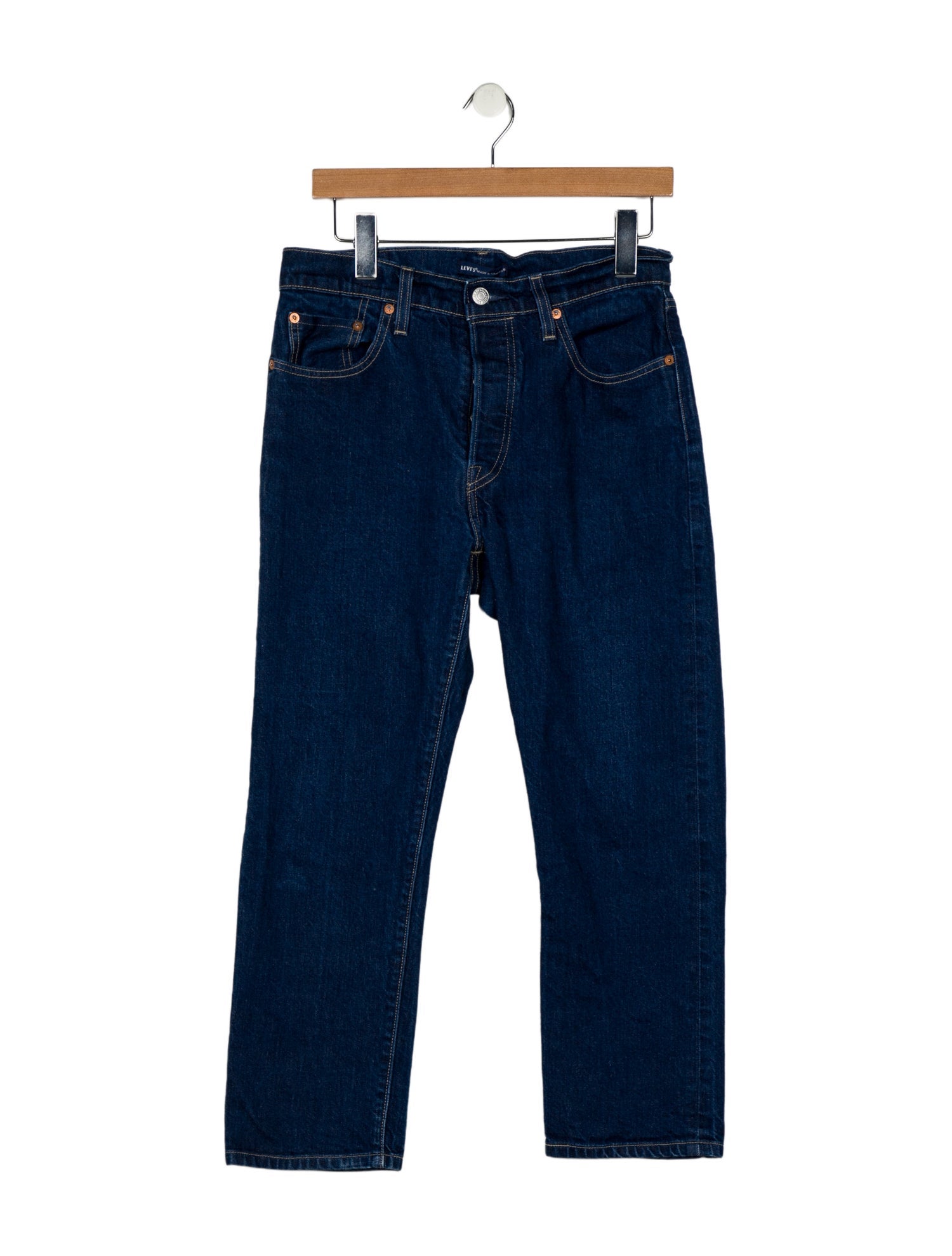 Levi's Made & Crafted Mid-Rise Straight Leg Jeans