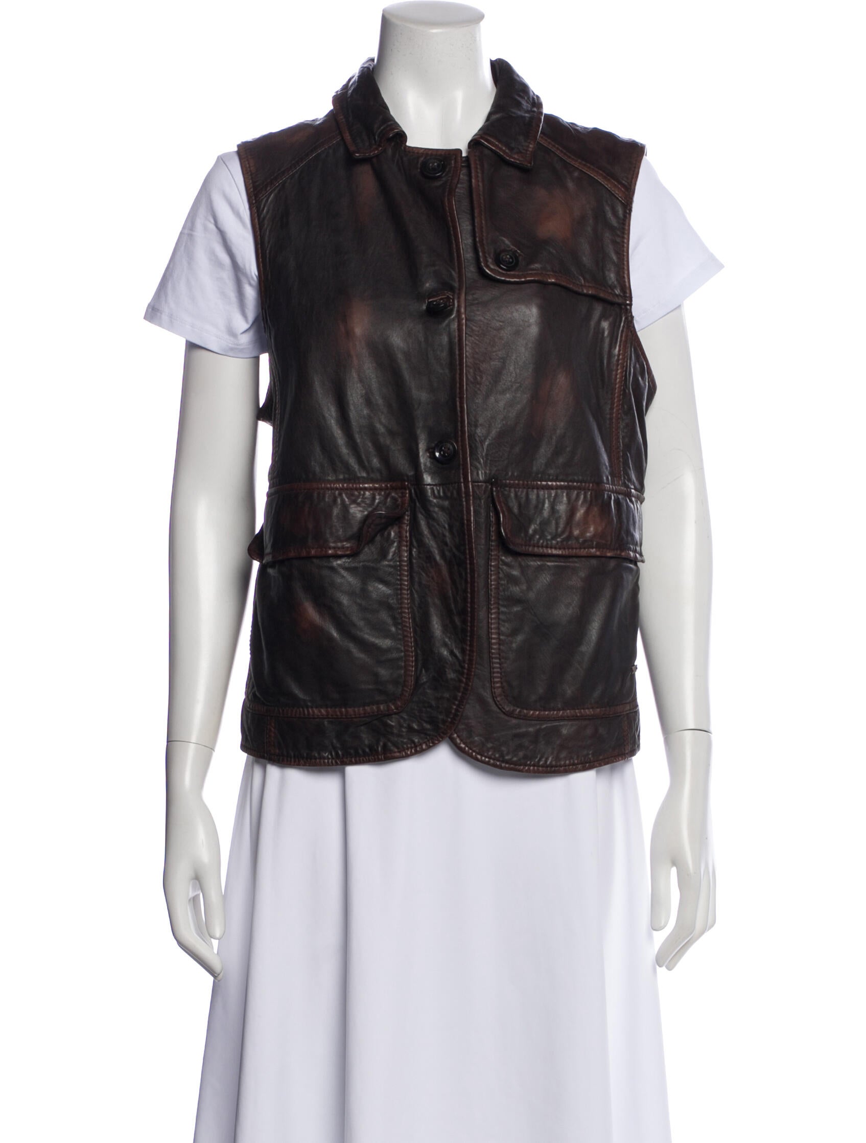 Levi's Made & Crafted Lamb Leather Vest