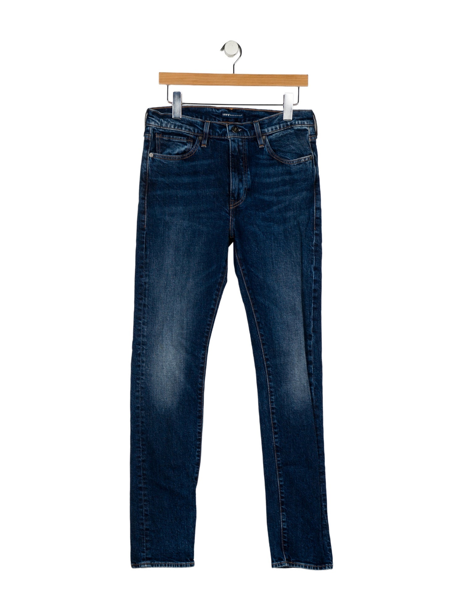 Levi's Made & Crafted High-Rise Straight Leg Jeans