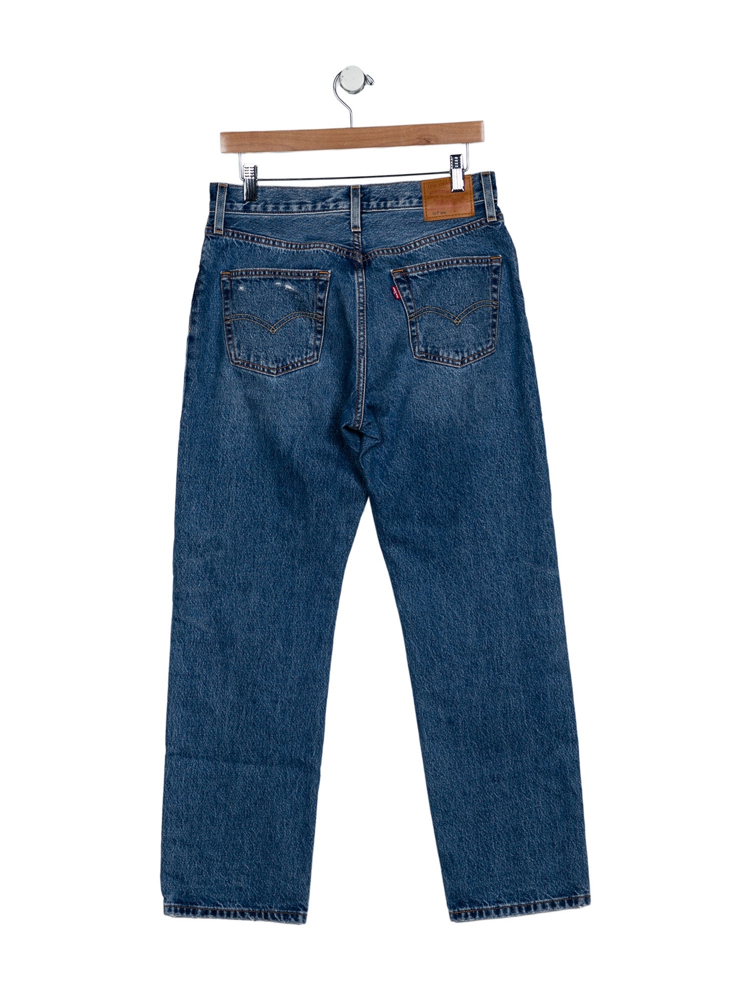Levi's Made & Crafted Mid-Rise Straight Leg Jeans