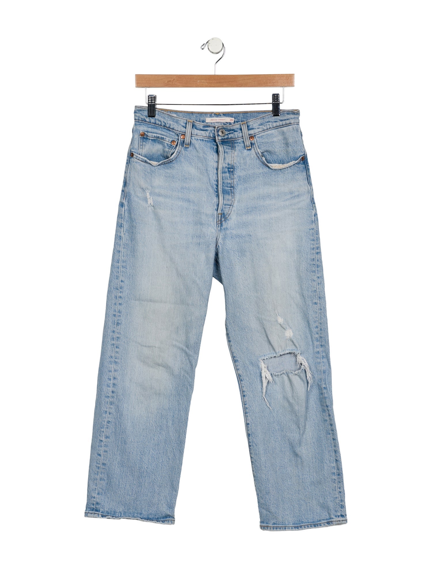 Levi's Made & Crafted High-Rise Straight Leg Jeans