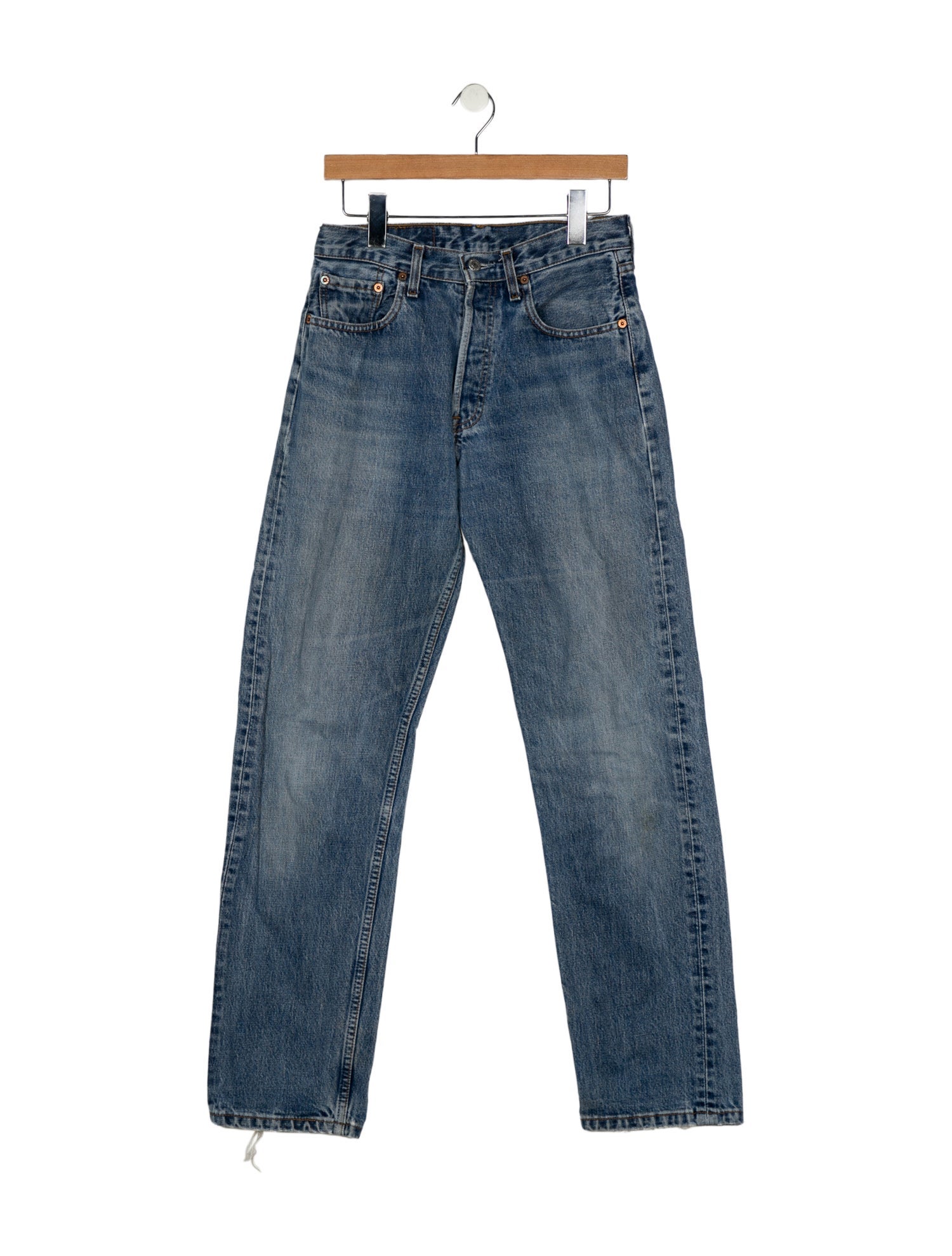 Levi's Made & Crafted Mid-Rise Straight Leg Jeans