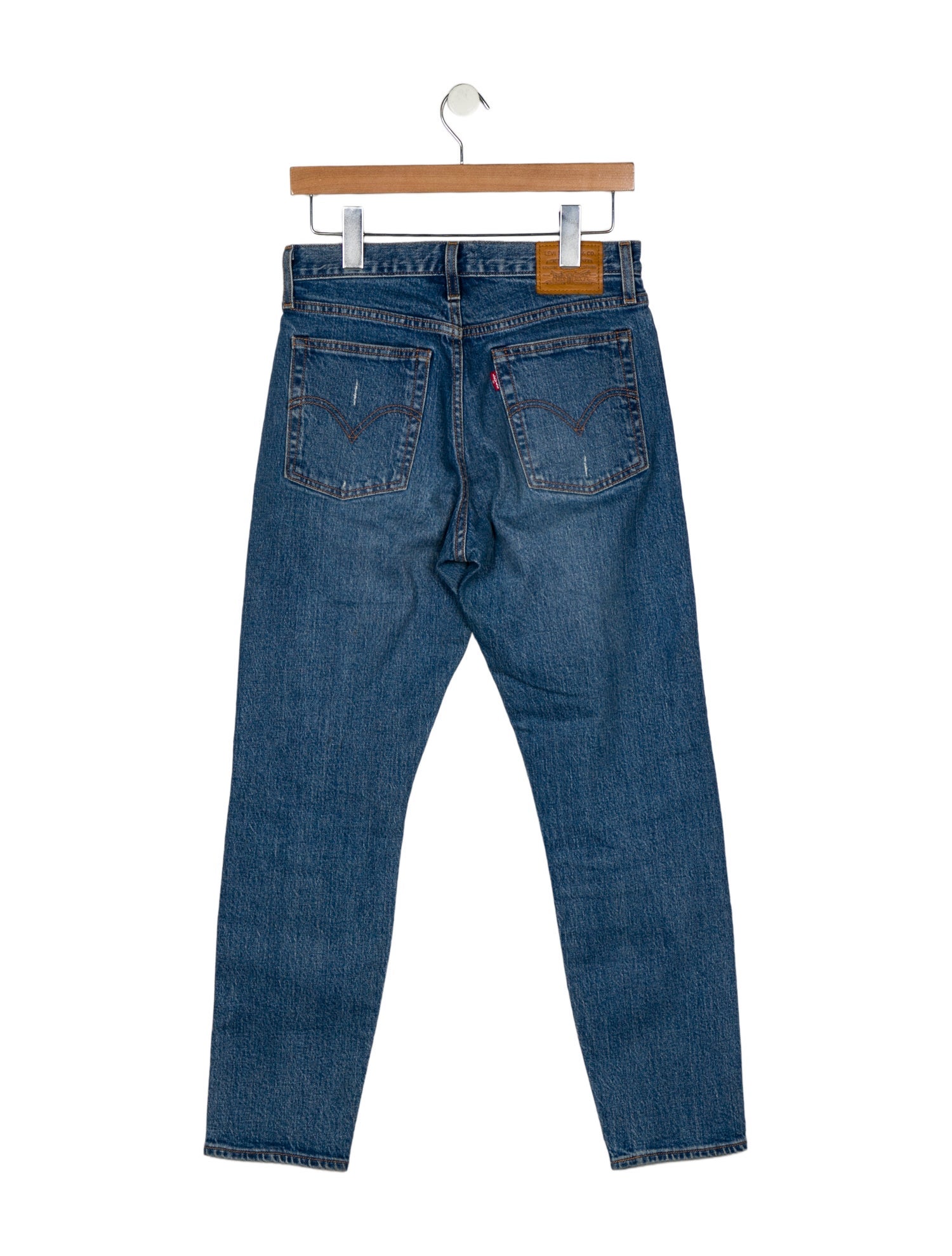 Levi's Made & Crafted Mid-Rise Straight Leg Jeans