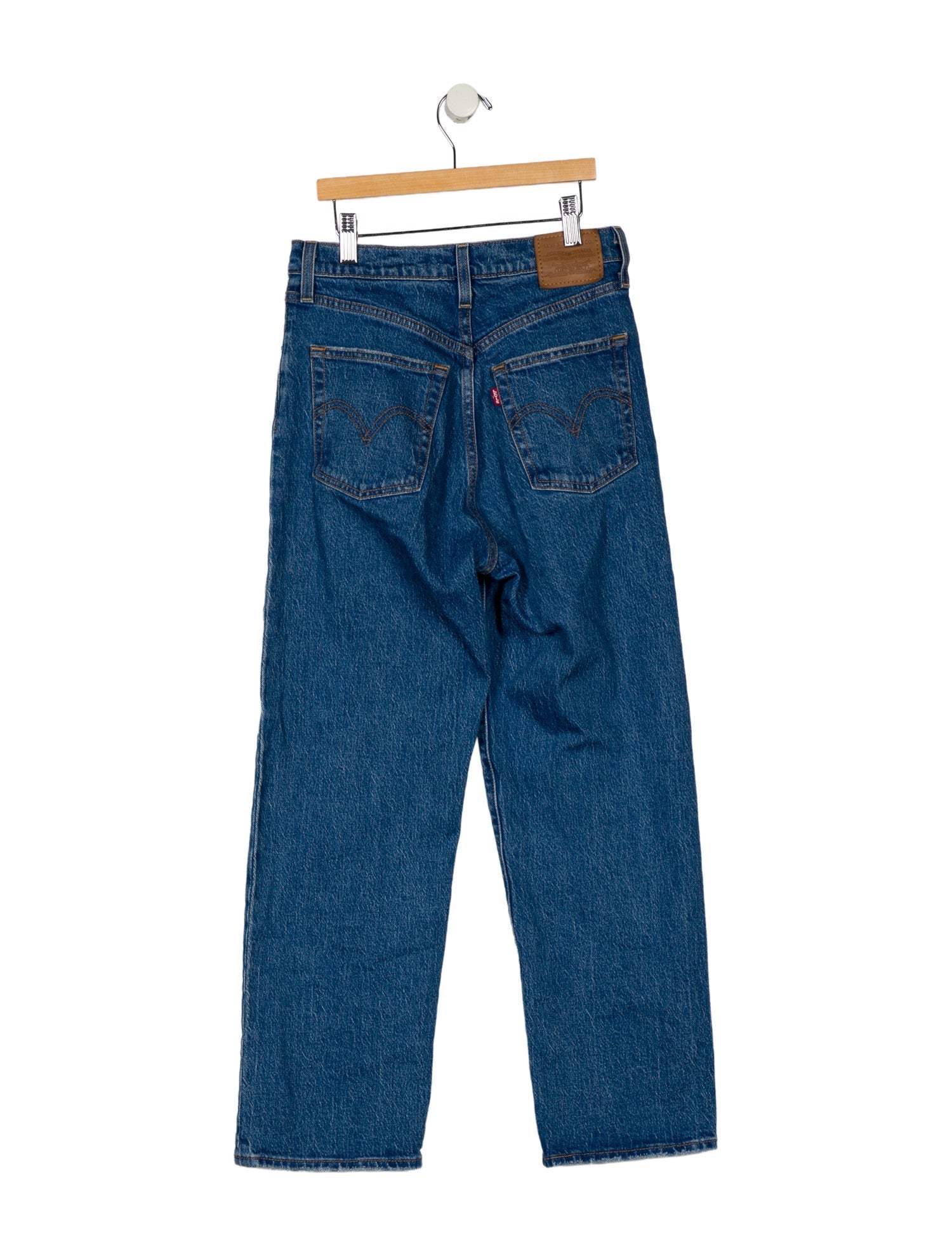 Levi's Made & Crafted High-Rise Straight Leg Jeans