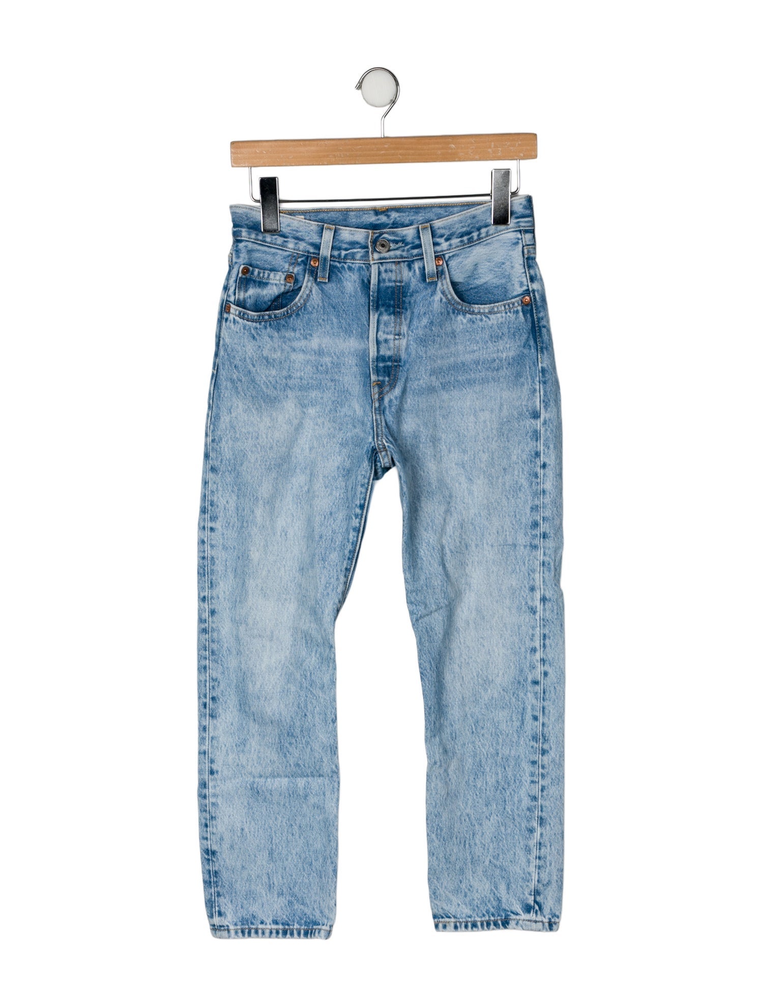 Levi's Made & Crafted High-Rise Straight Leg Jeans