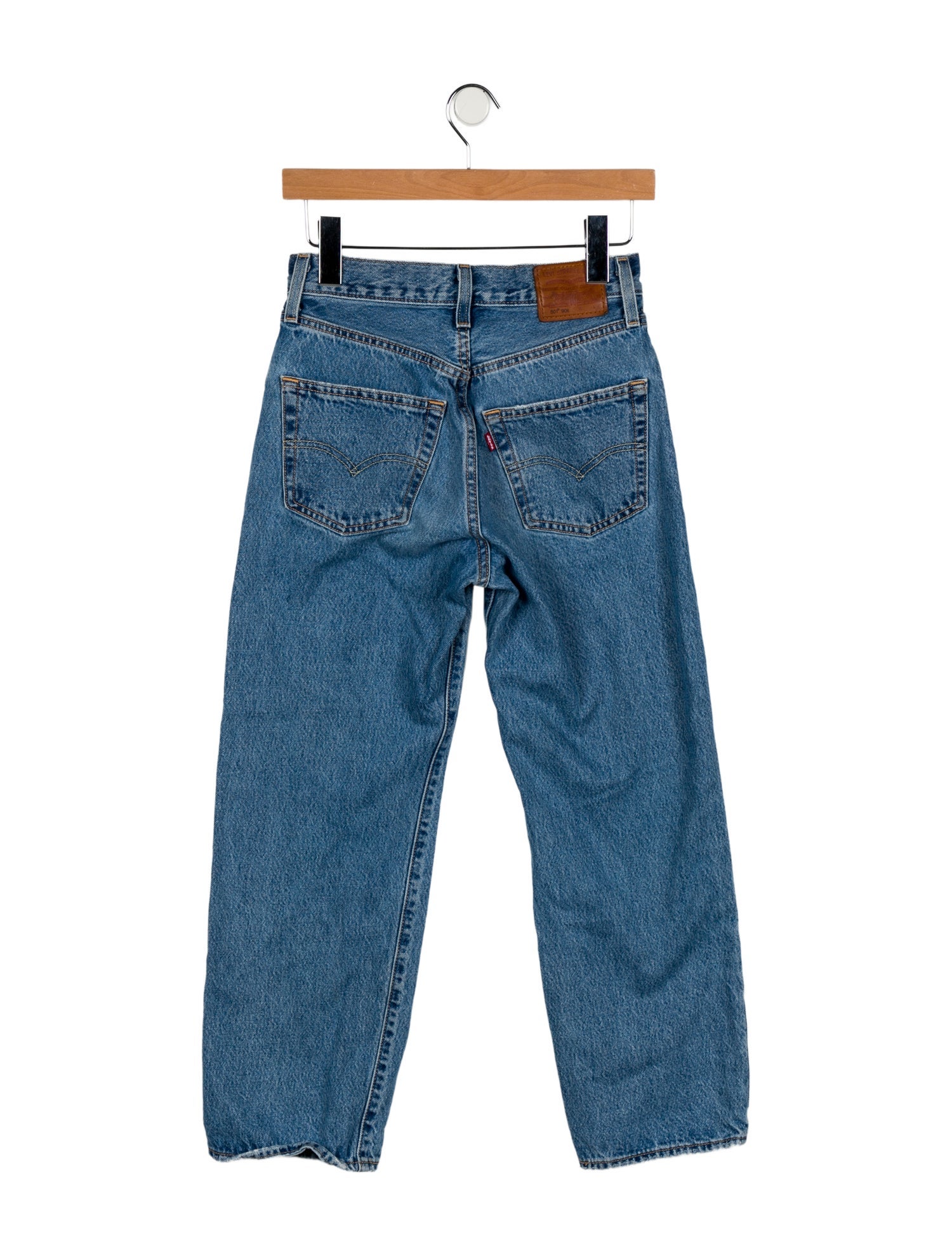Levi's Made & Crafted Mid-Rise Straight Leg Jeans