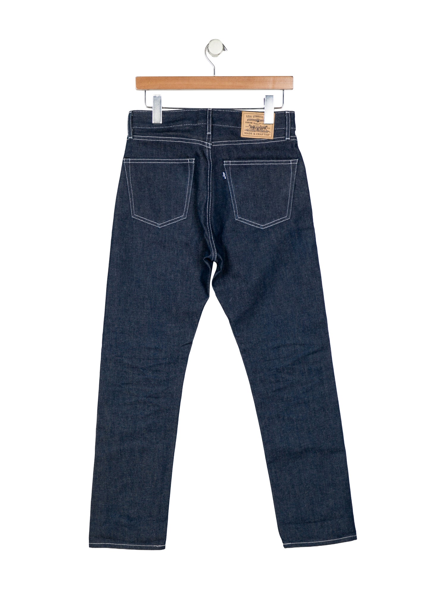 Levi's Made & Crafted High-Rise Straight Leg Jeans