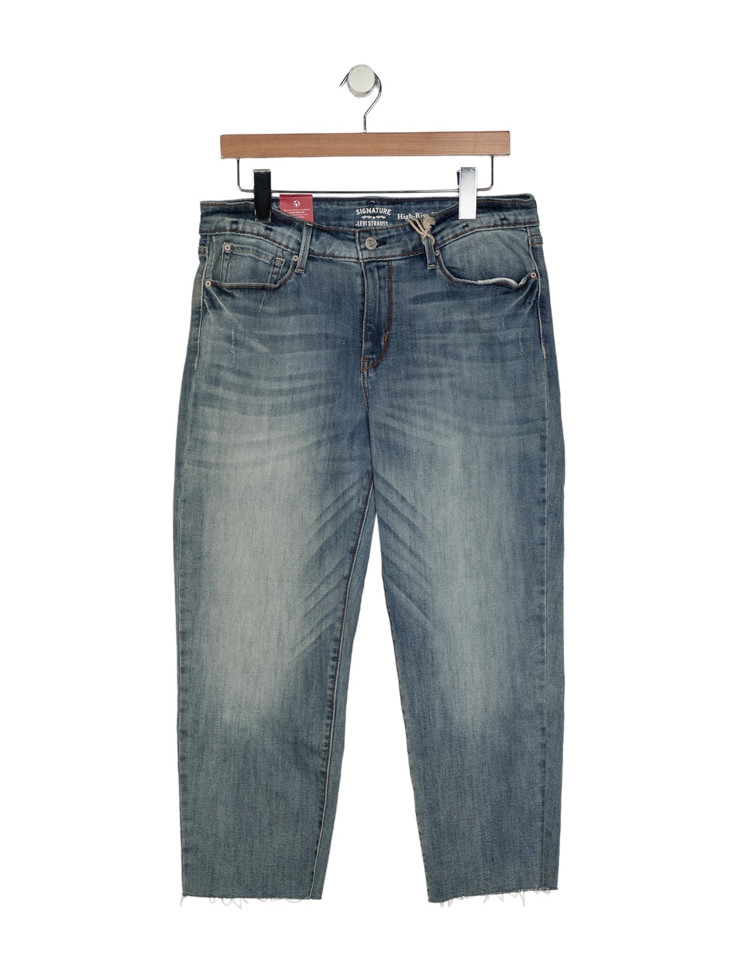 Levi's Made & Crafted Mid-Rise Straight Leg Jeans