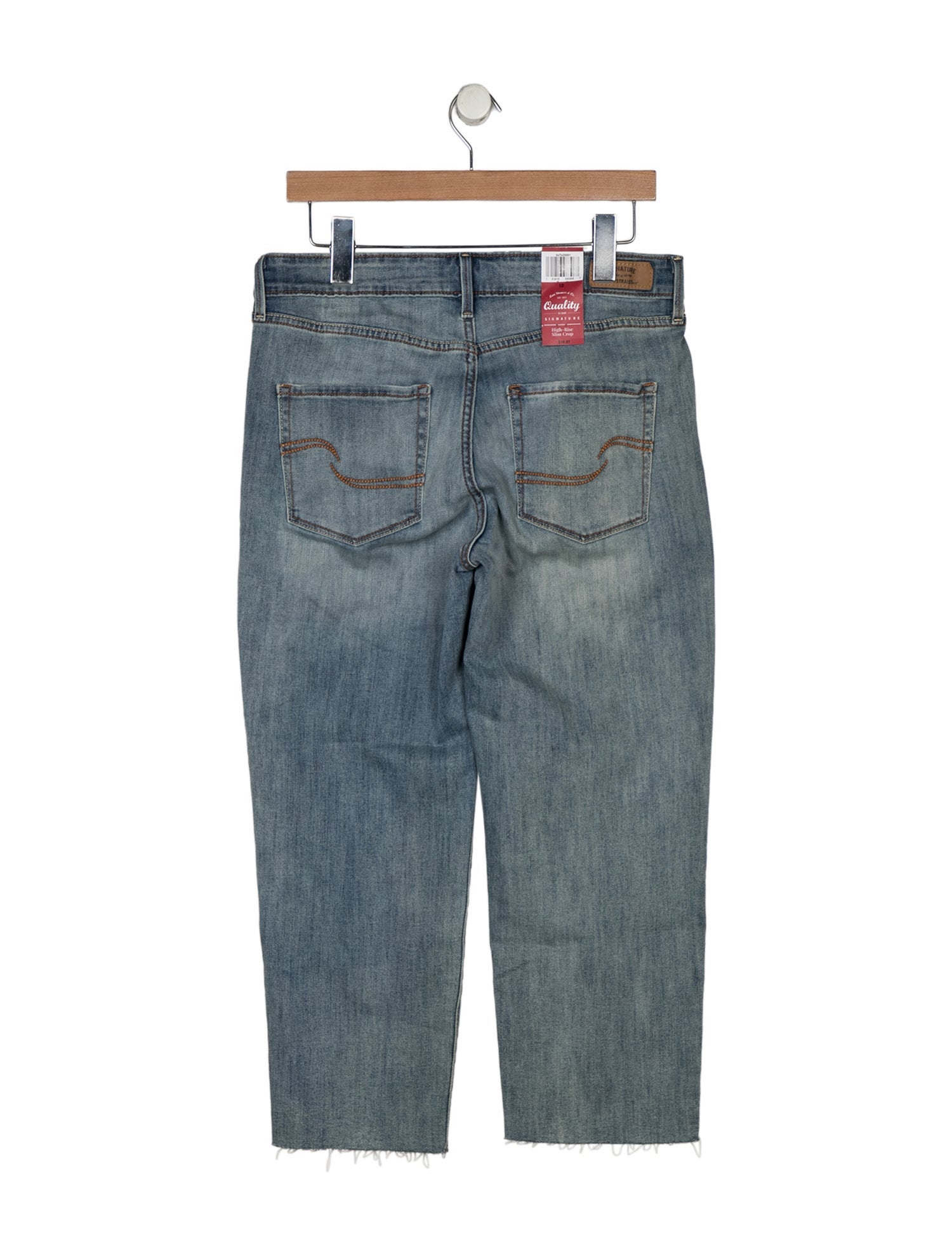 Levi's Made & Crafted Mid-Rise Straight Leg Jeans