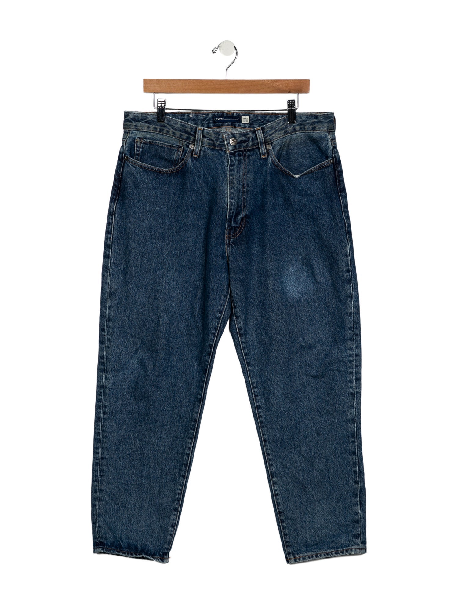 Levi's Made & Crafted High-Rise Straight Leg Jeans
