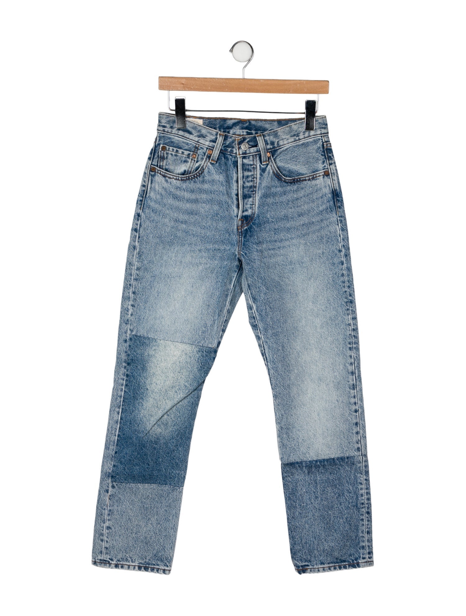 Levi's Made & Crafted Mid-Rise Straight Leg Jeans