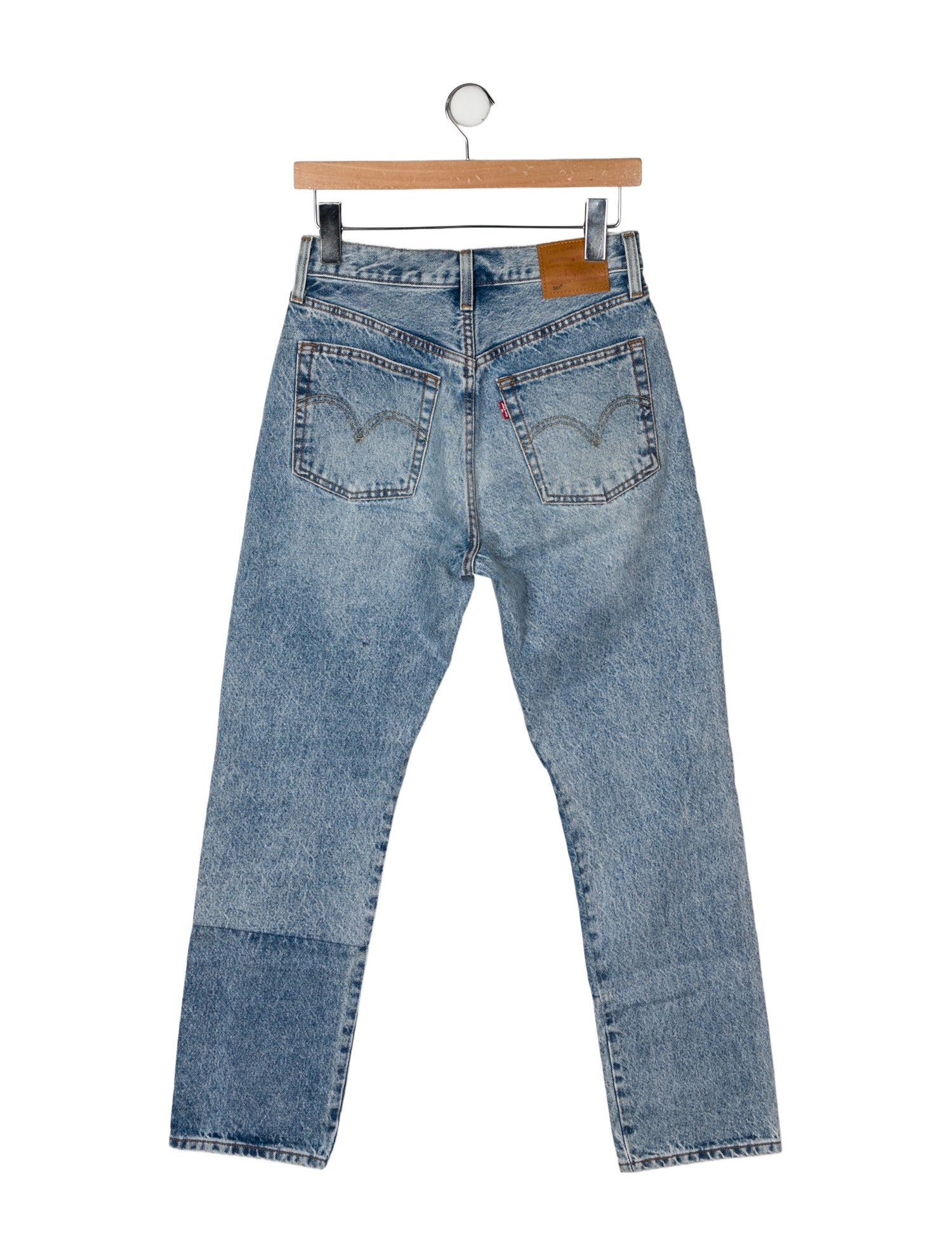 Levi's Made & Crafted Mid-Rise Straight Leg Jeans