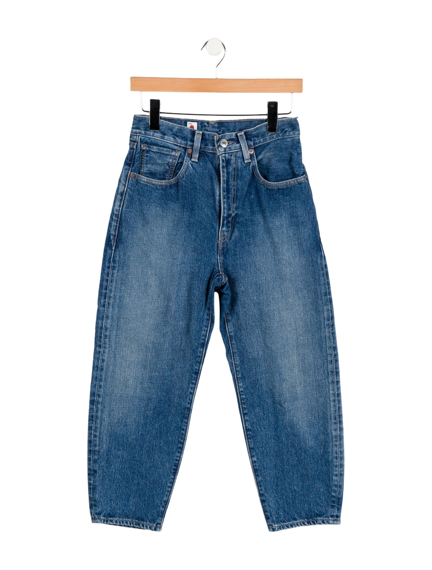 Levi's Made & Crafted High-Rise Straight Leg Jeans