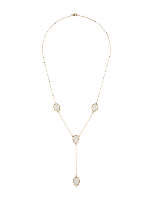 Lana Jewelry 14K Dream Rainbow Moonstone Lavalier