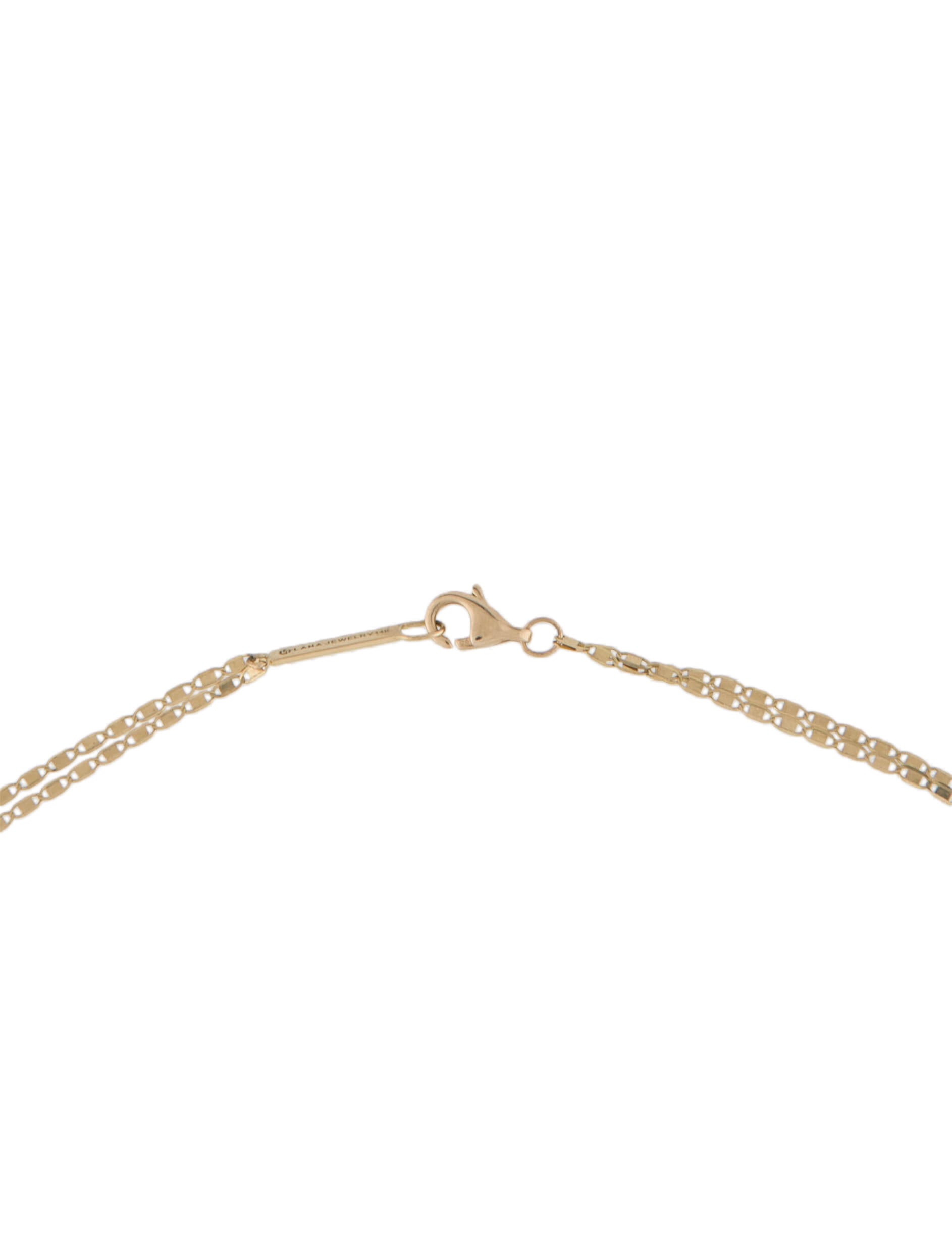Lana Jewelry 14K Double Strand Petite Malibu Choker 14K Yellow Gold