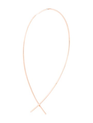 Lana Jewelry Hoop 14K Small Upside Down