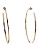Lana Jewelry 14K Large Sunrise Hoop Earrings