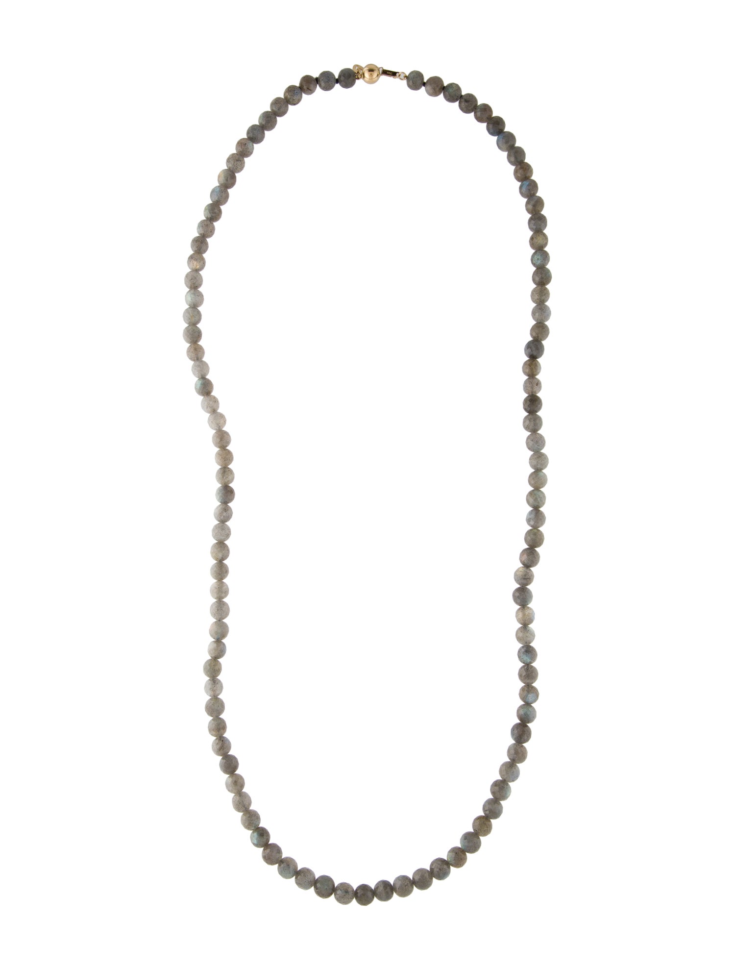 Lana Jewelry 14K Labradorite Bead Strand Necklace