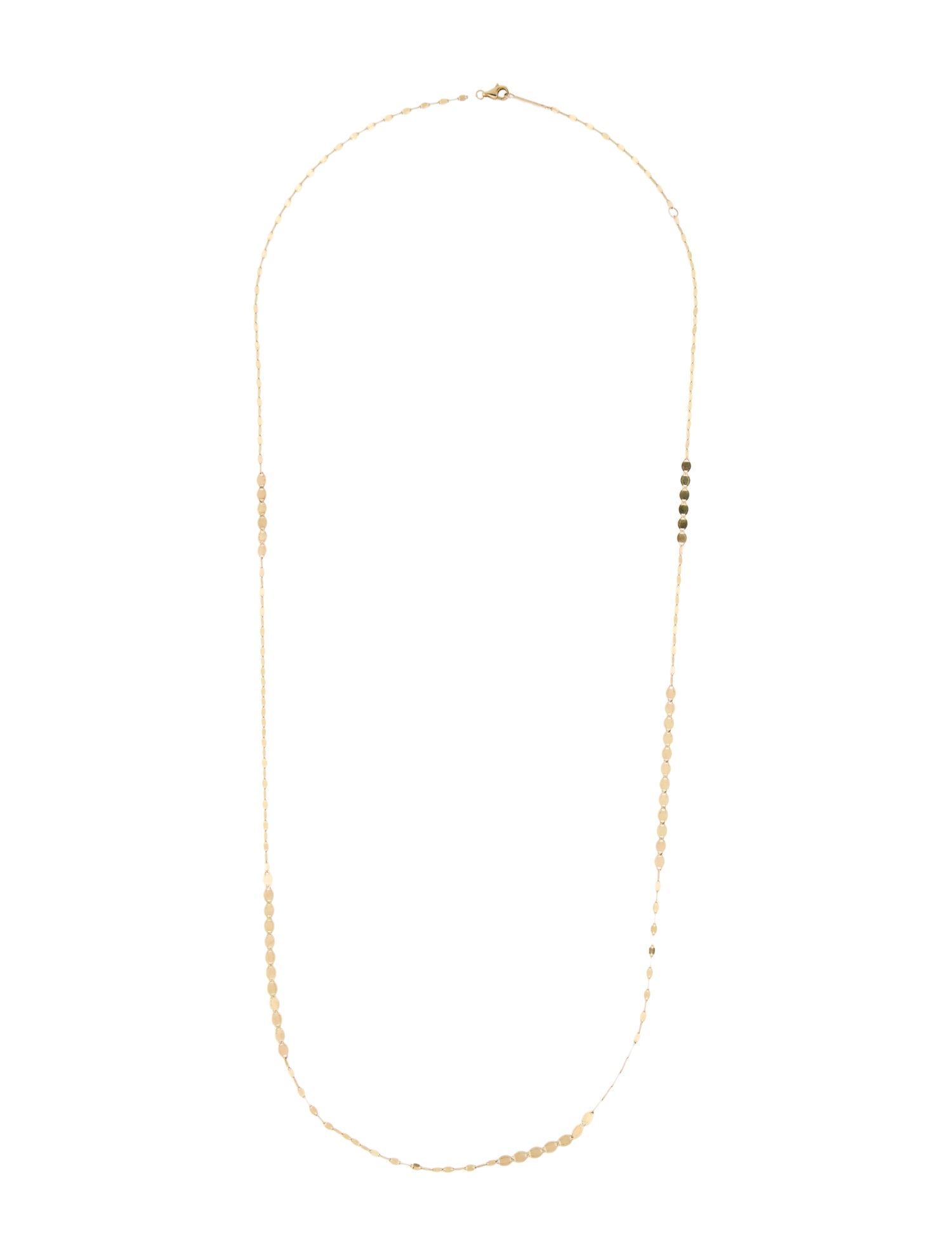 Lana Jewelry 14K Alternating Nude Chain Necklace