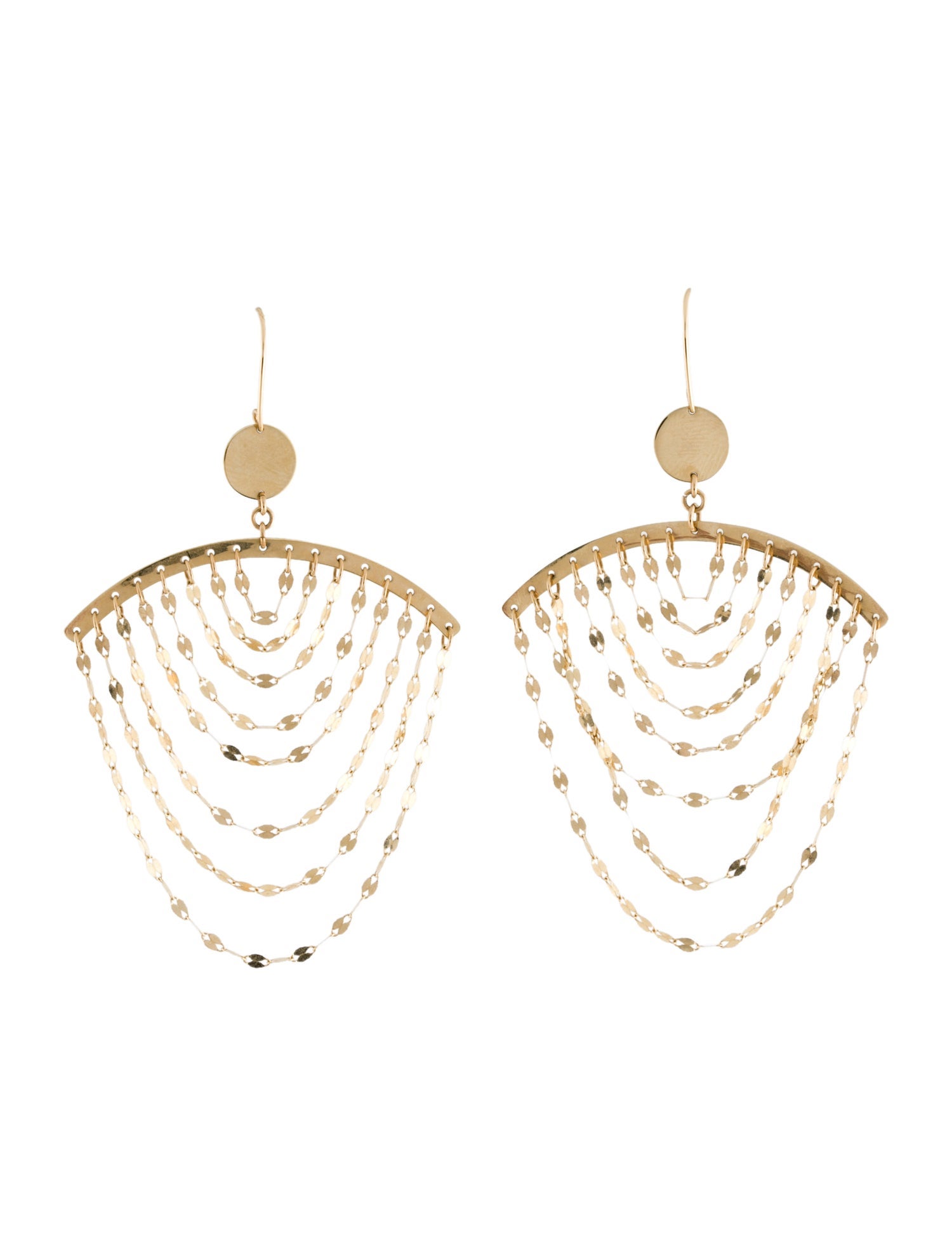 Lana Jewelry 14K Cascade Earrings