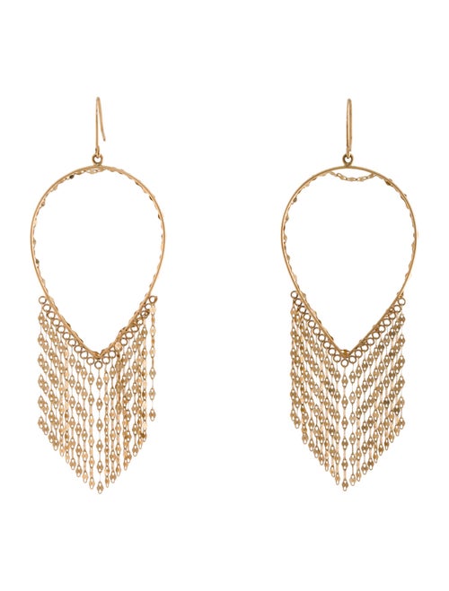 Lana Jewelry 14K Blake Fringe Chandelier Earrings