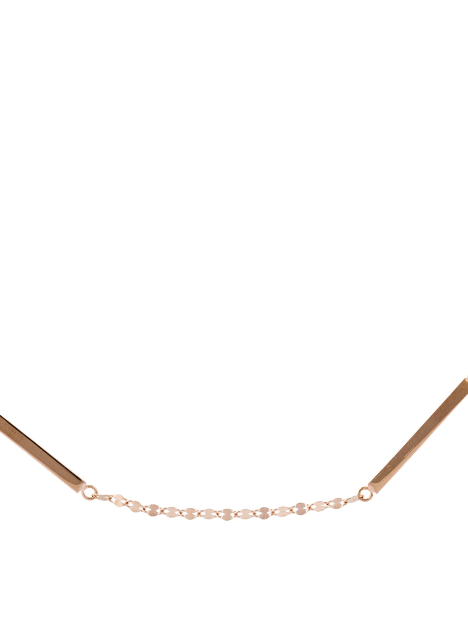 Lana Jewelry 14K Bar Station Necklace