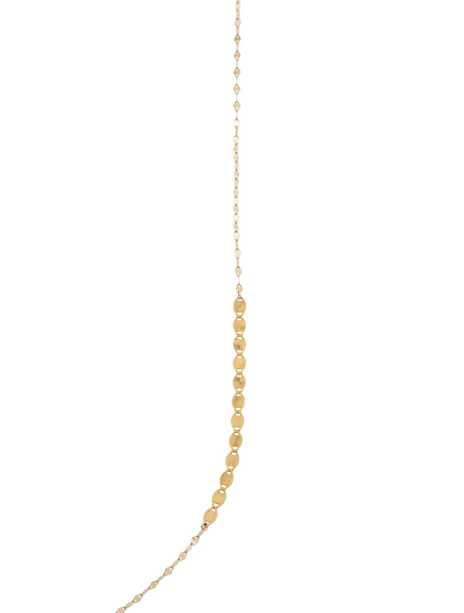 Lana Jewelry 14K Disc Necklace