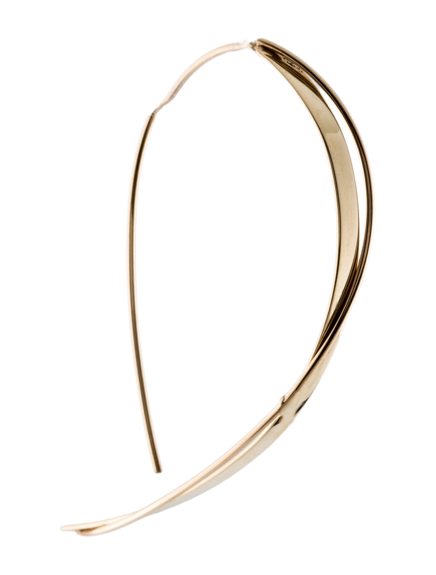 Lana Jewelry 14K Single Hoop Earring