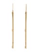 Lana Jewelry 14K 1.08ctw Sapphire Linear Drop Earrings