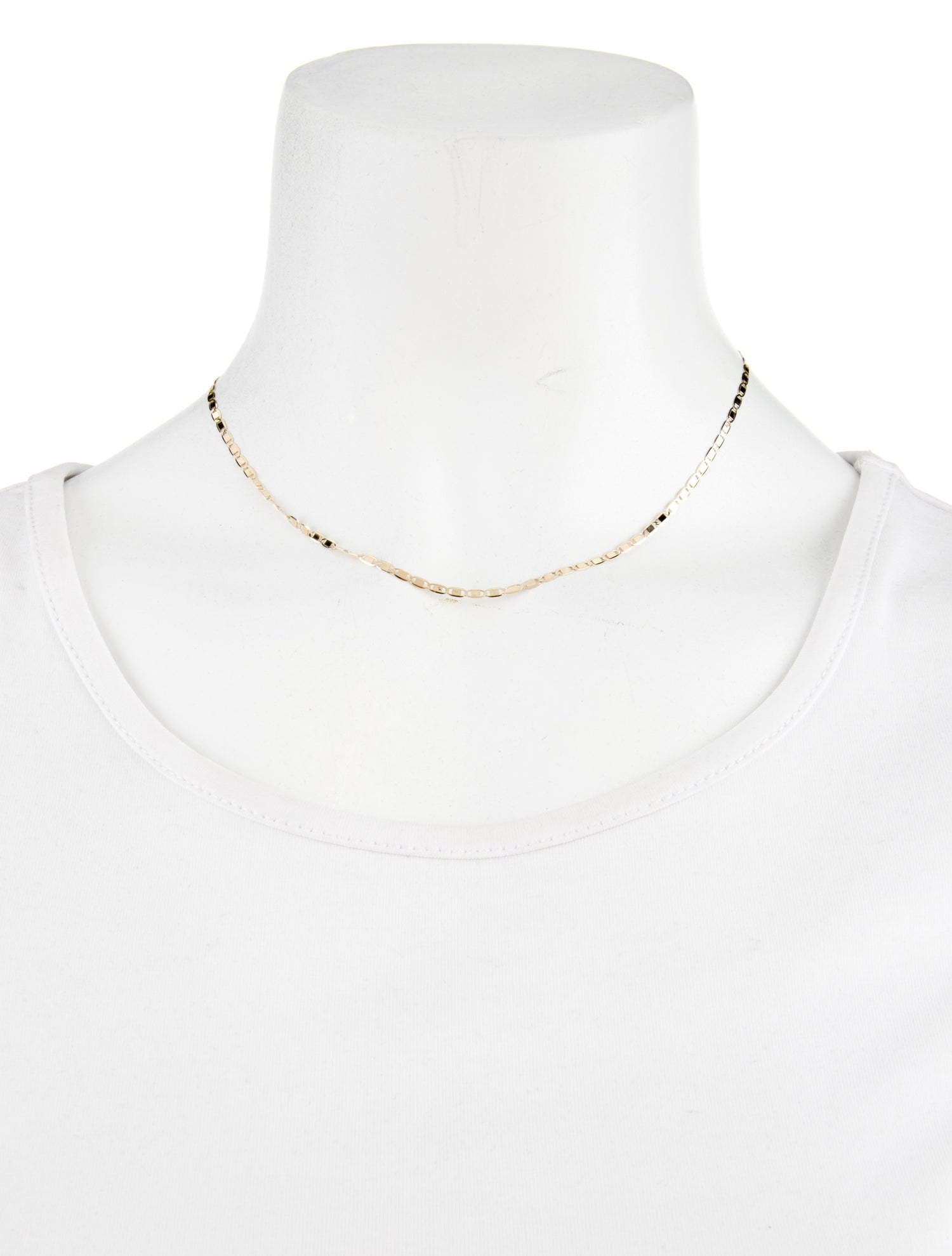 Lana Jewelry 14K Petite Nude Choker Chain Necklace