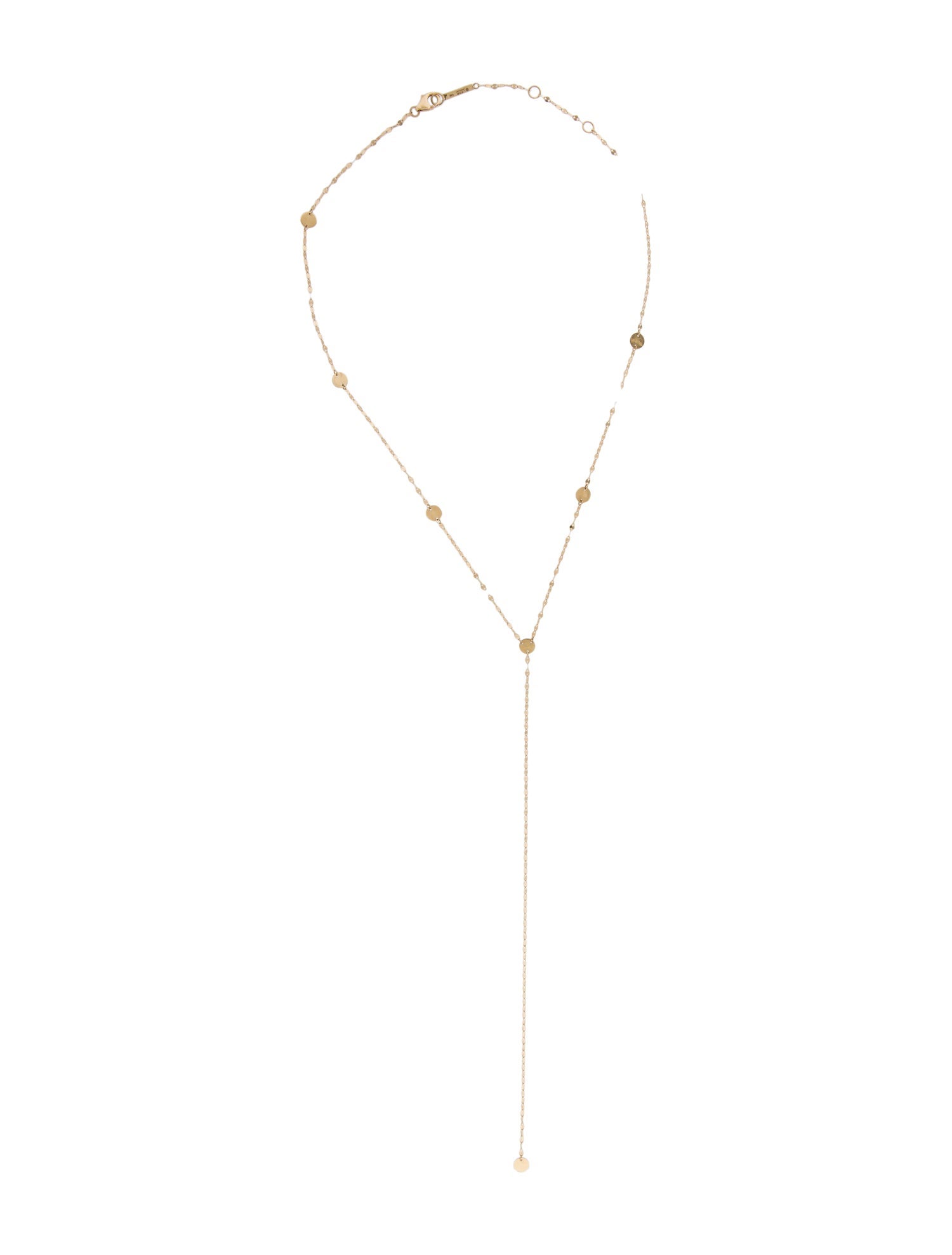Lana Jewelry 14K Lariat Necklace