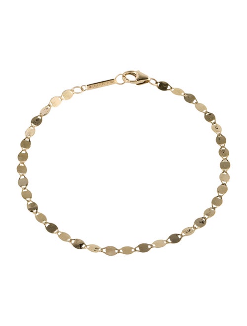 Lana Jewelry 14K Nude Flat Link Chain Bracelet