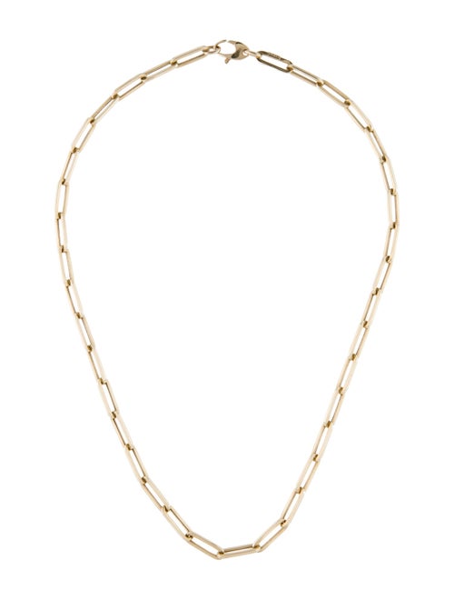 Lana Jewelry 14K Paperclip Chain Necklace