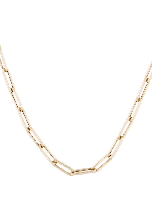 Lana Jewelry 14K Paperclip Chain Necklace