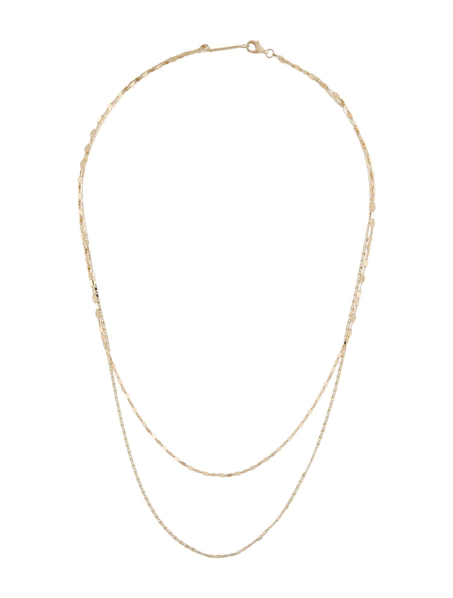 Lana Jewelry 14K Double Strand Necklace