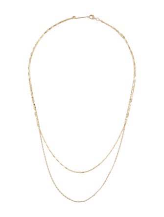 Lana Jewelry 14K Double Strand Necklace