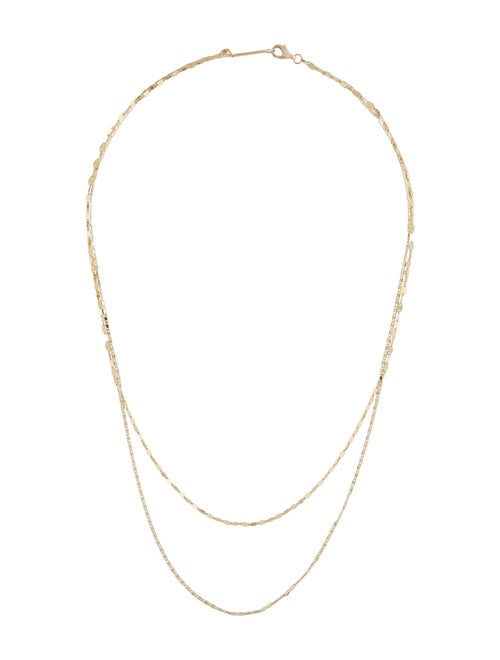 Lana Jewelry 14K Double Strand Necklace