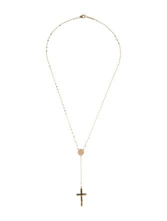 Lana Jewelry 14K Crossary Lavalier Necklace