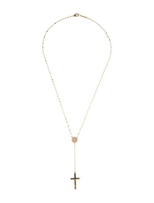Lana Jewelry 14K Crossary Lavalier Necklace