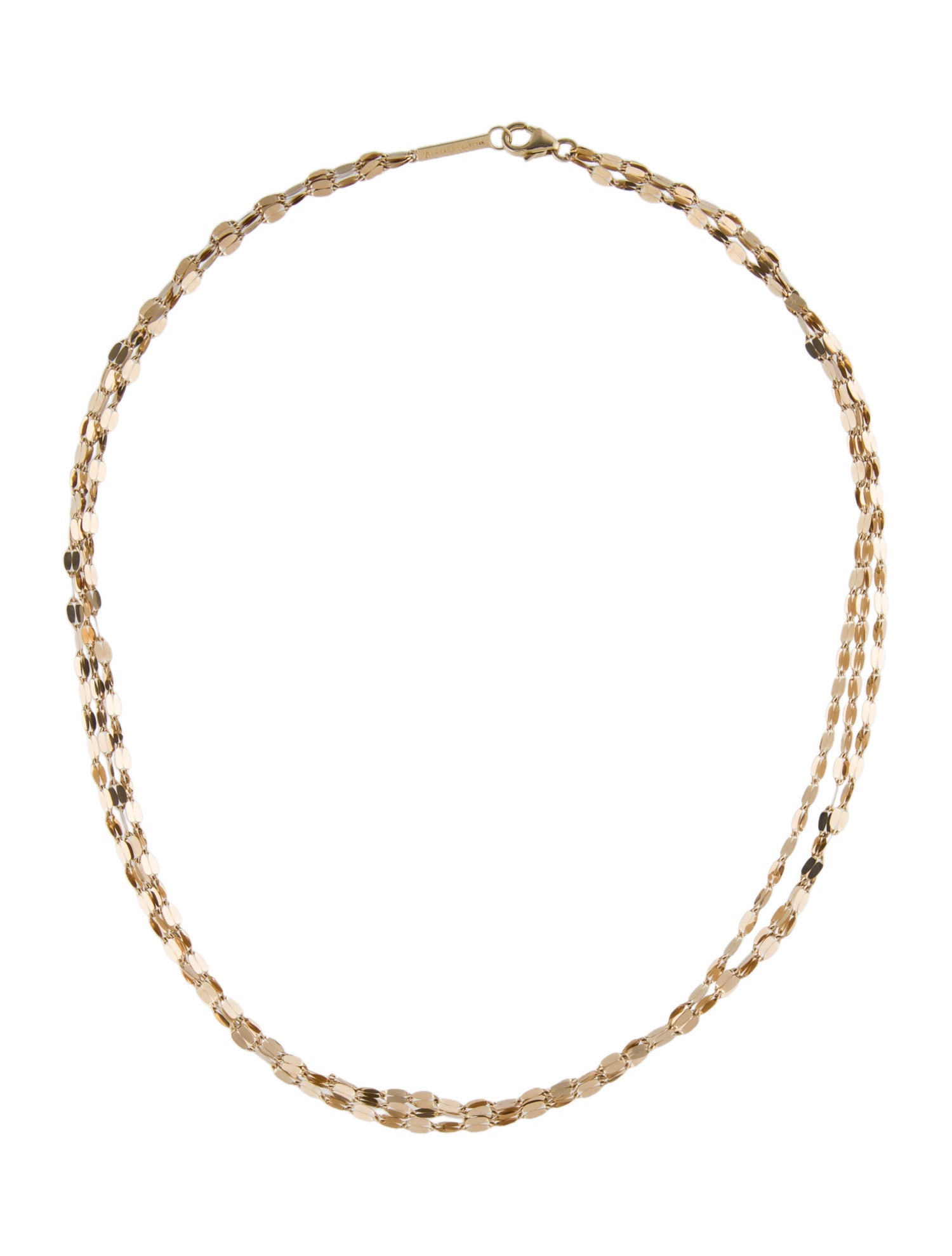 Lana Jewelry 14K Multistrand Petite Nude Choker Necklace