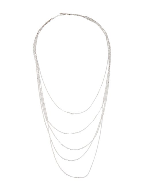 Lana Jewelry 14K Malibu Five Chain Layered Necklace