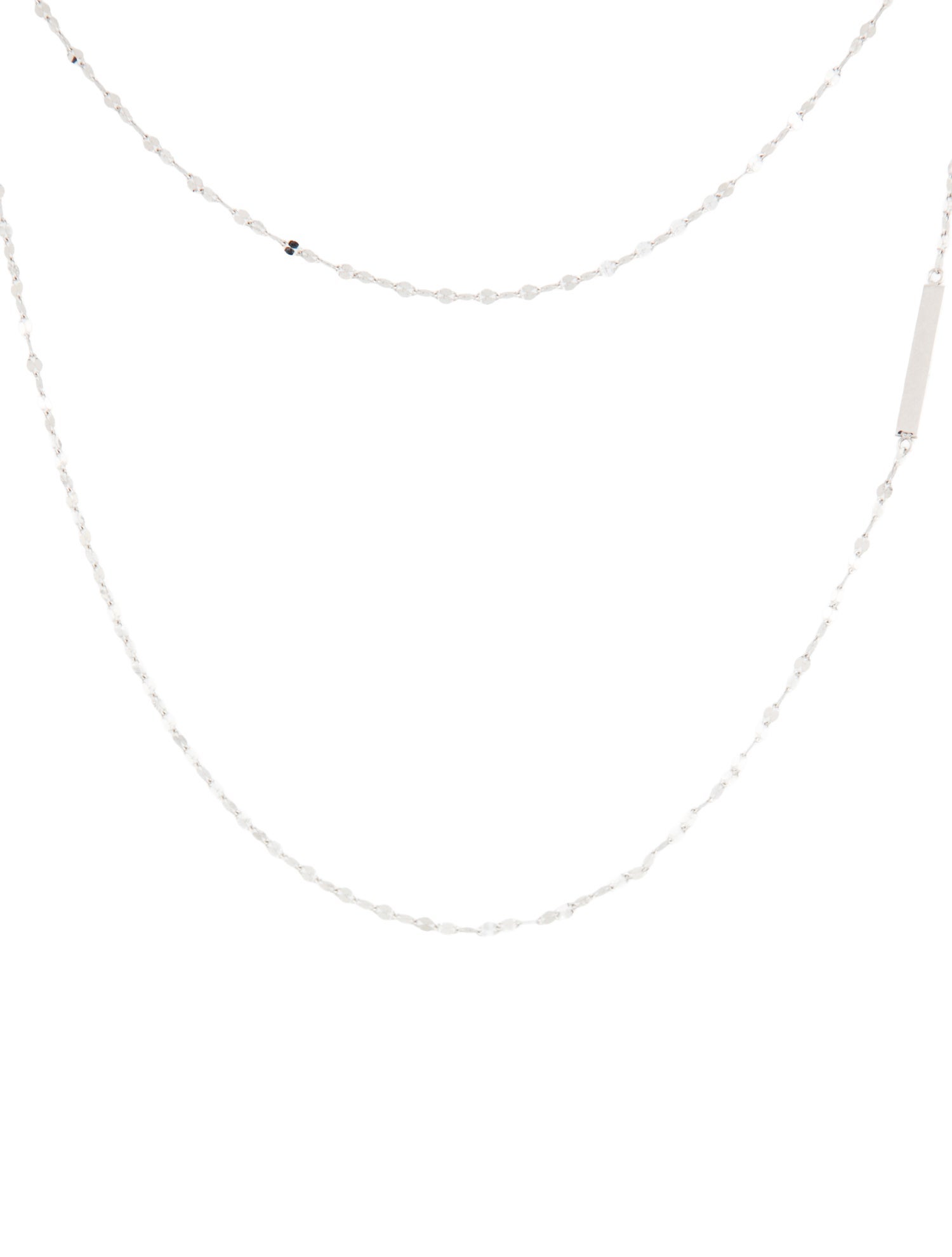 Lana Jewelry 14K Double Strand Chain Necklace