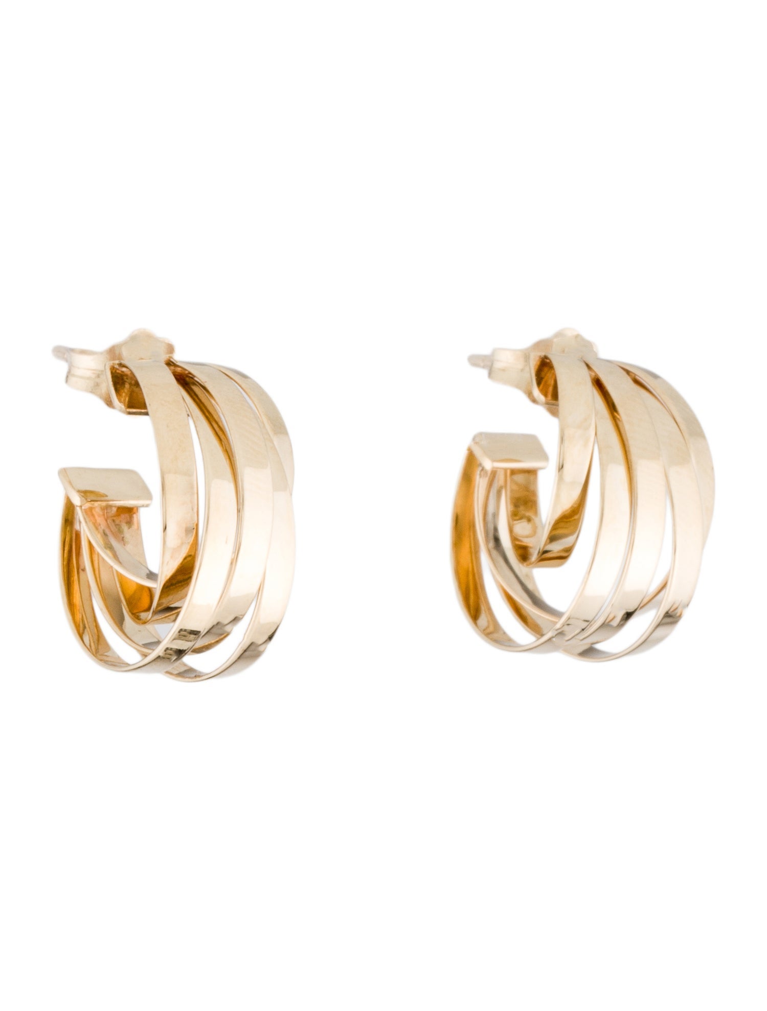 Lana Jewelry 14K Hoop Earrings