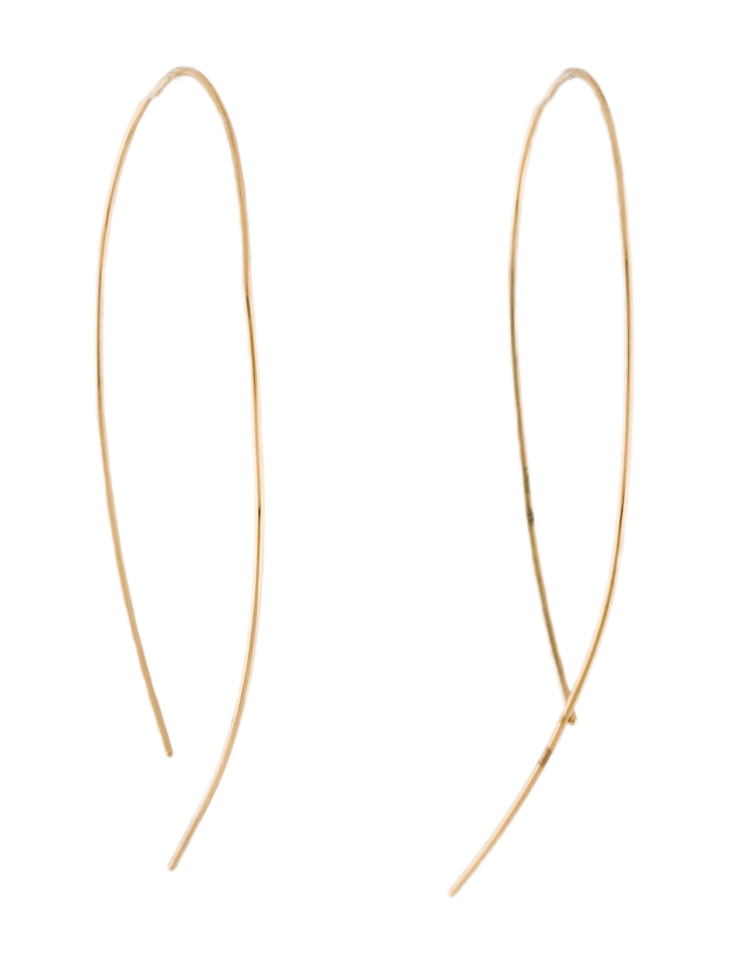 Lana Jewelry 14K Hooked On Hoops