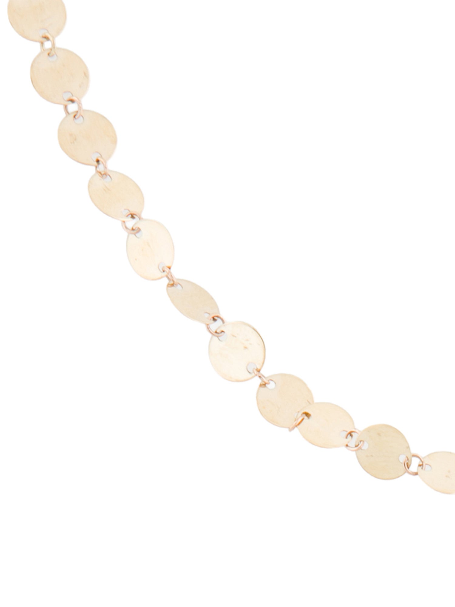 Lana Jewelry 14K Disc Chain Necklace