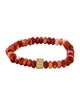 Luis Morais 14K Agate Beaded Stretch Bracelet